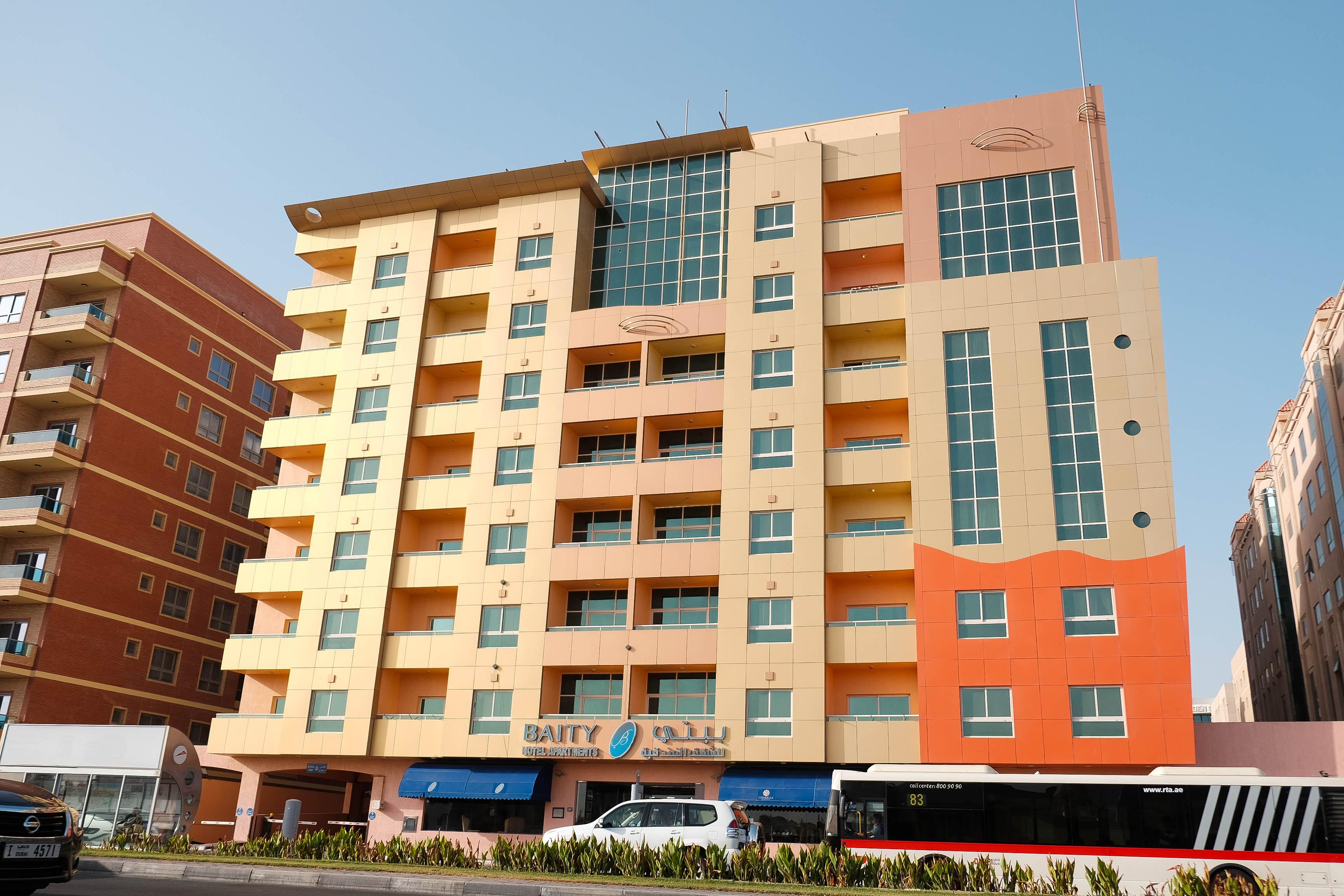 Baity Hotel Apartments Dubai Exterior foto